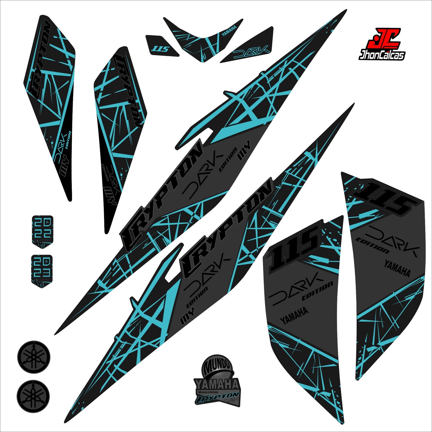 CALCAS CRYPTON DARK REF 002