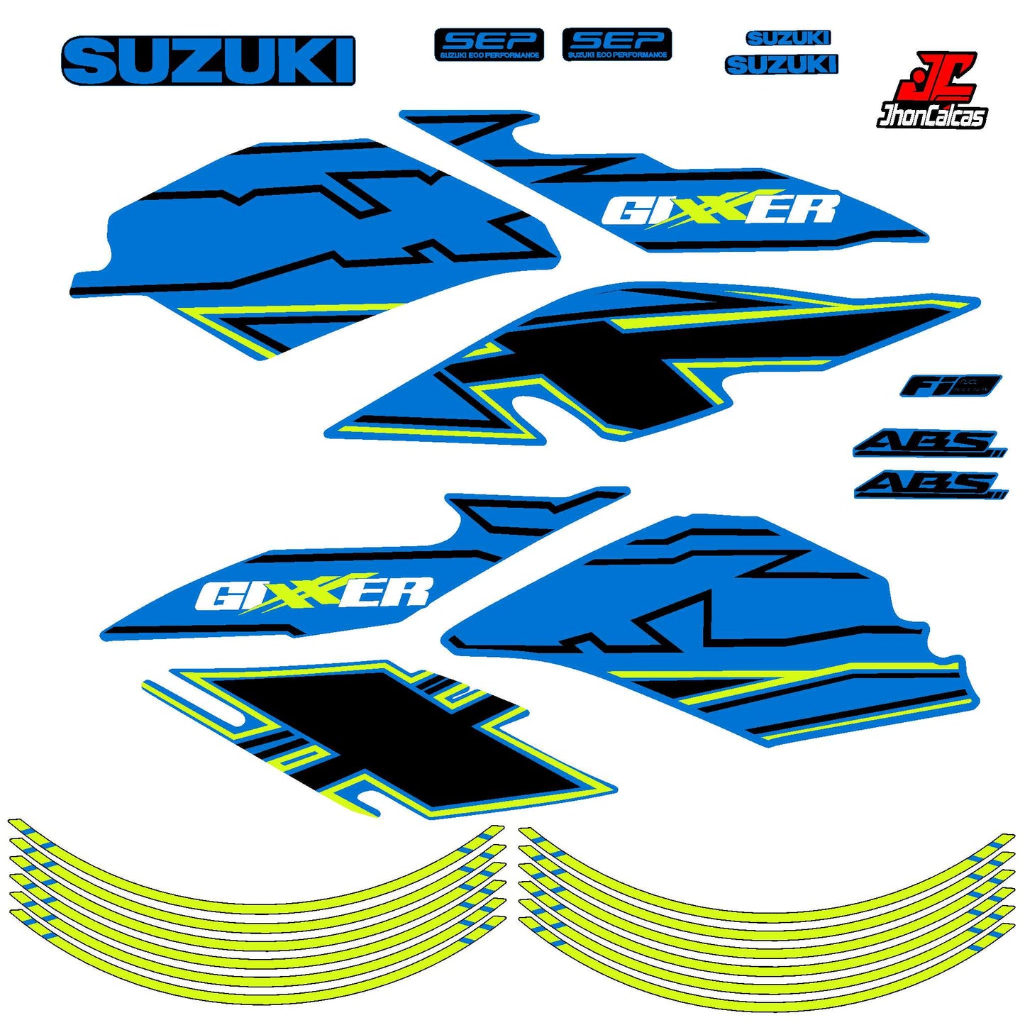 CALCAS GIXXER 150 V2