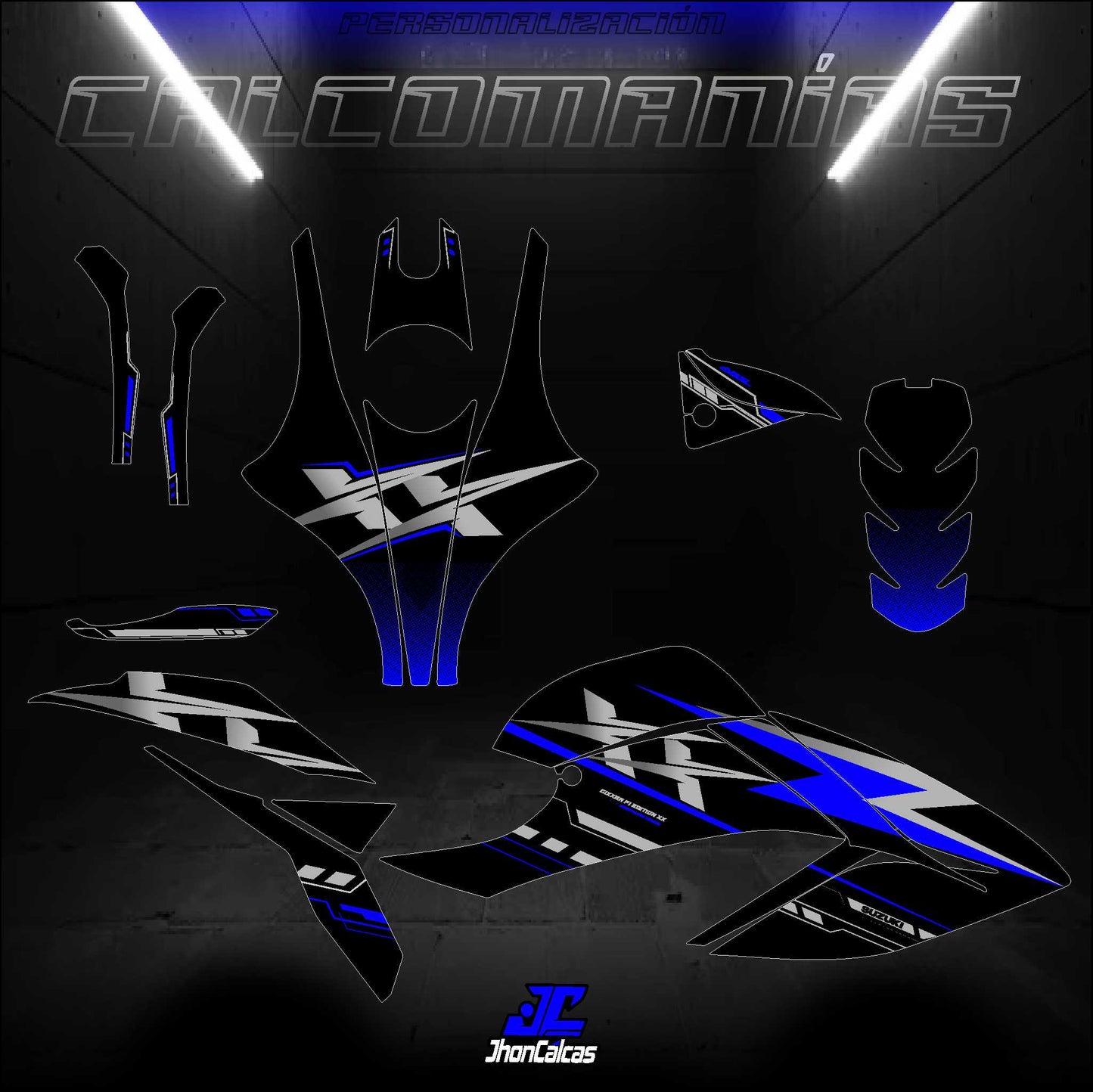 CALCAS GIXXER 150-250 PERSONALIZADO REF 004