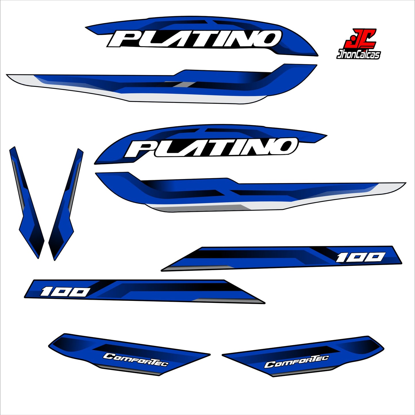 CALCAS PLATINO REF 001