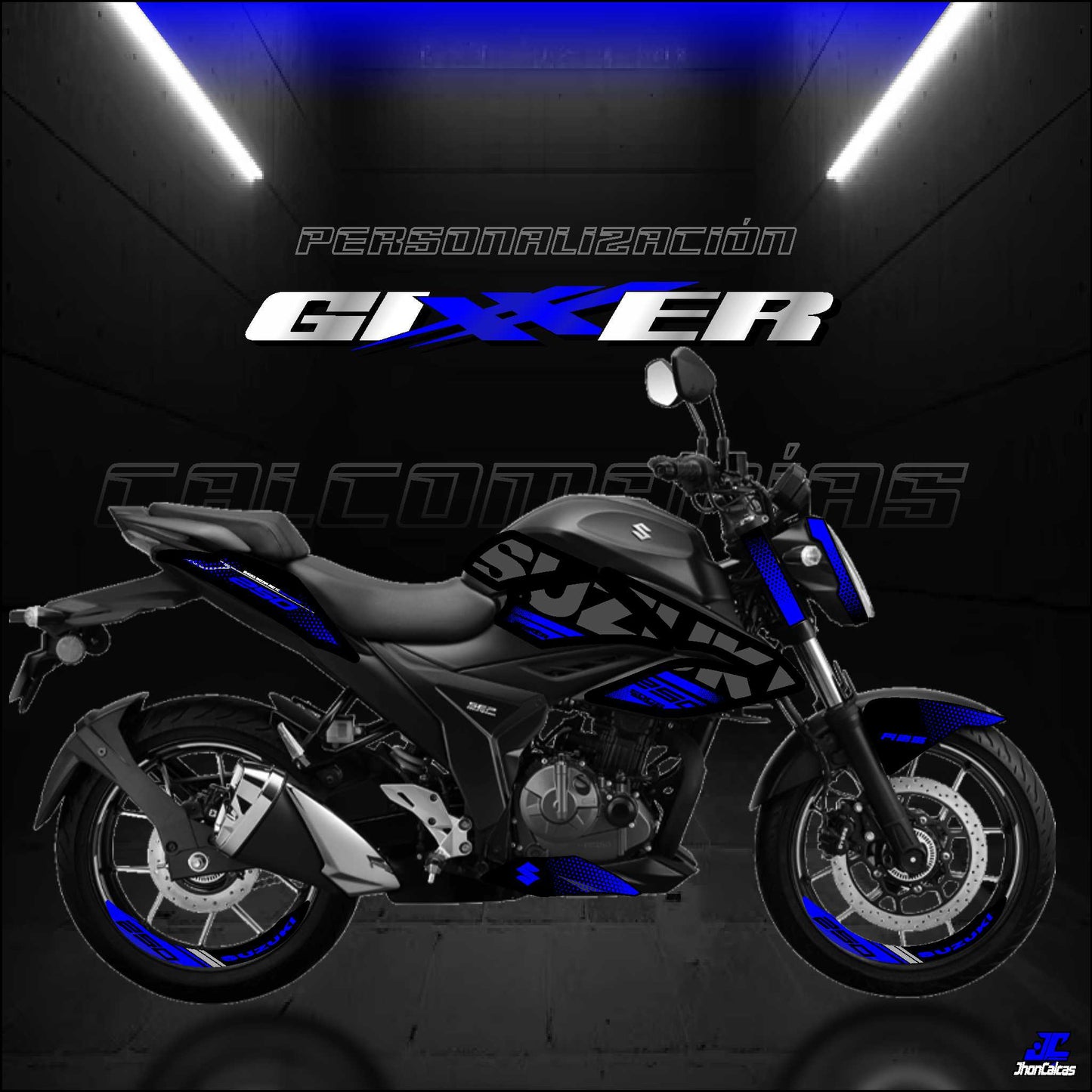 CALCAS GIXXER 150-250 PERSONALIZADO REF 002