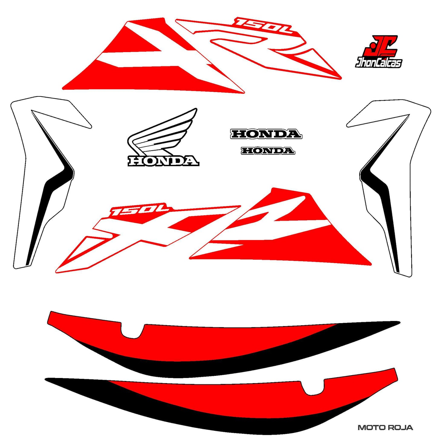 CALCAS XR 150L COMPLETO
