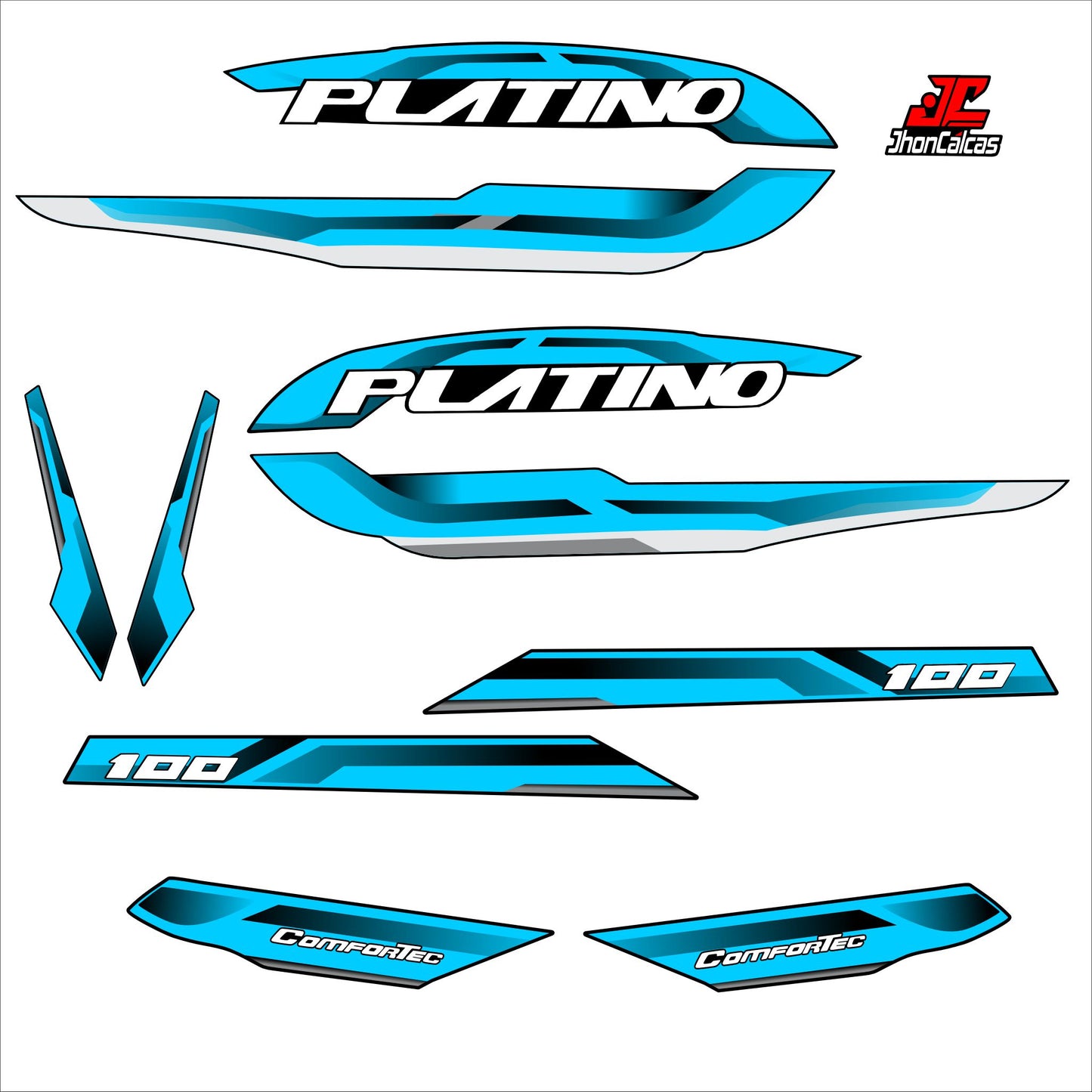 CALCAS PLATINO REF 001