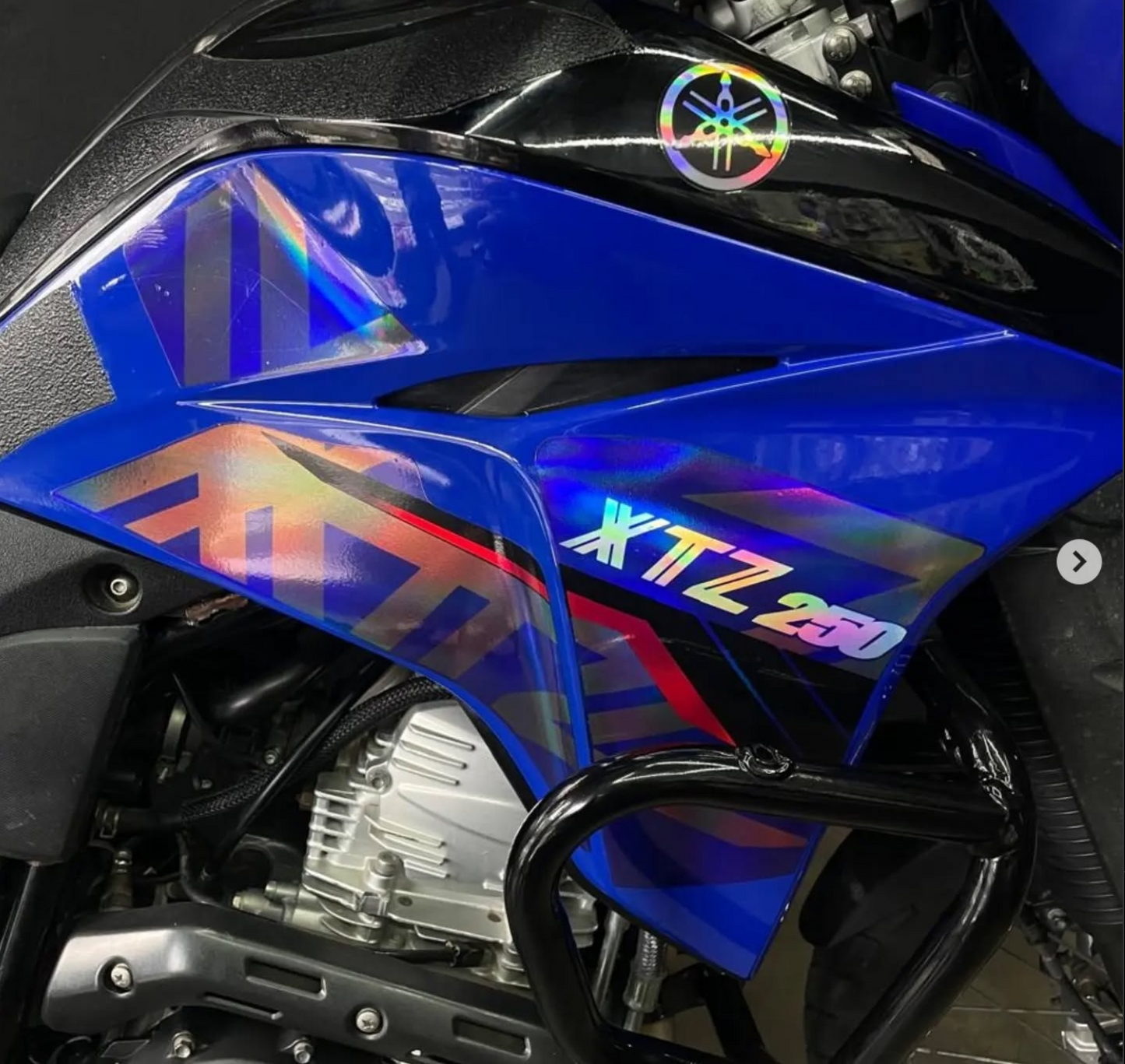 CALCAS XTZ 250 REF 009 MOTO AZUL