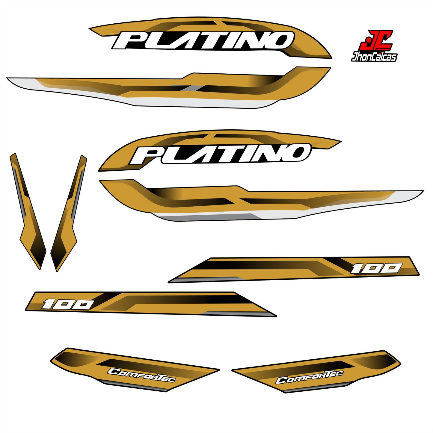 CALCAS PLATINO REF 001