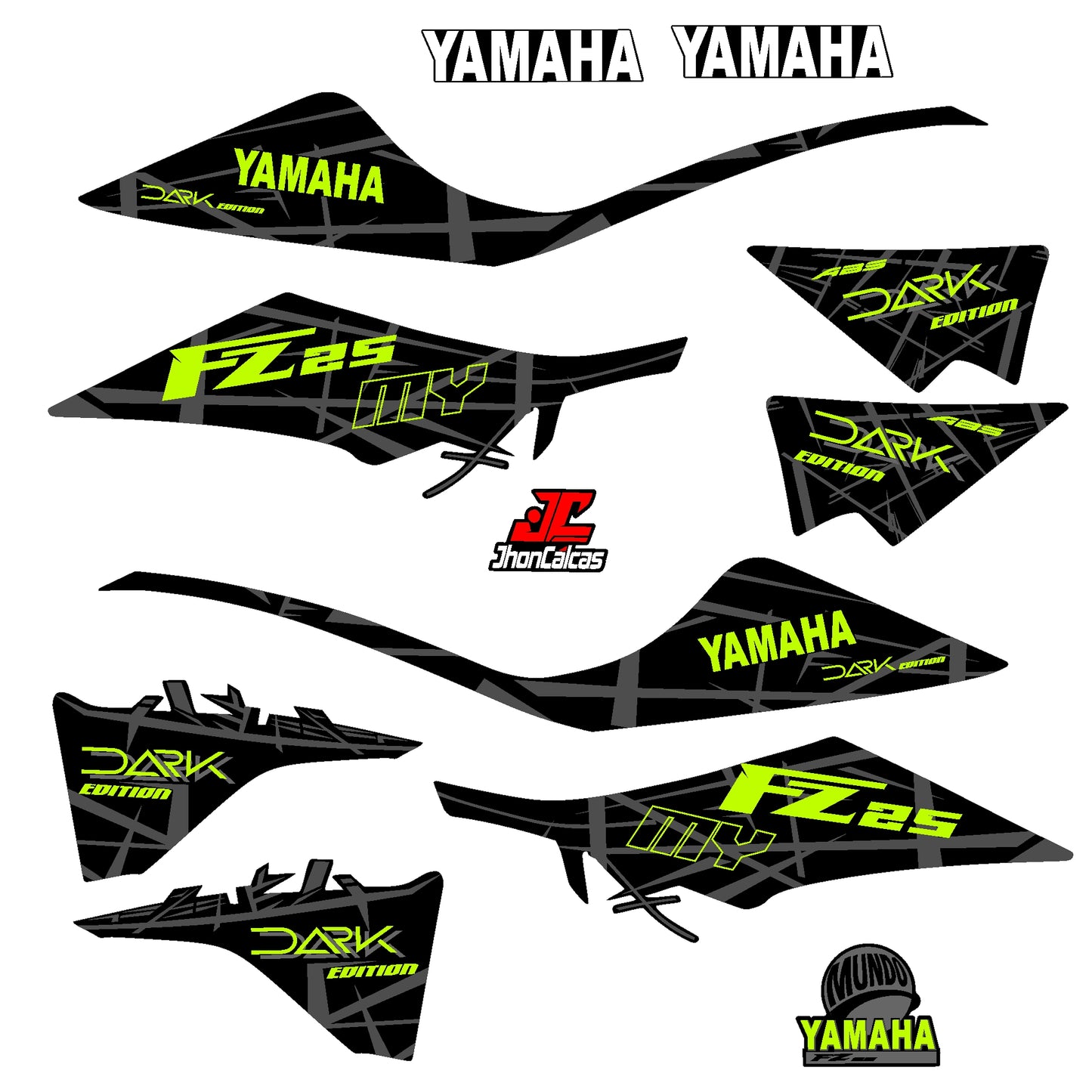 CALCAS FZ 250 DARK