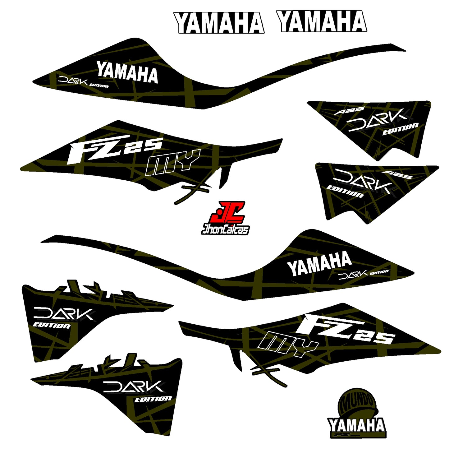 CALCAS FZ 250 DARK