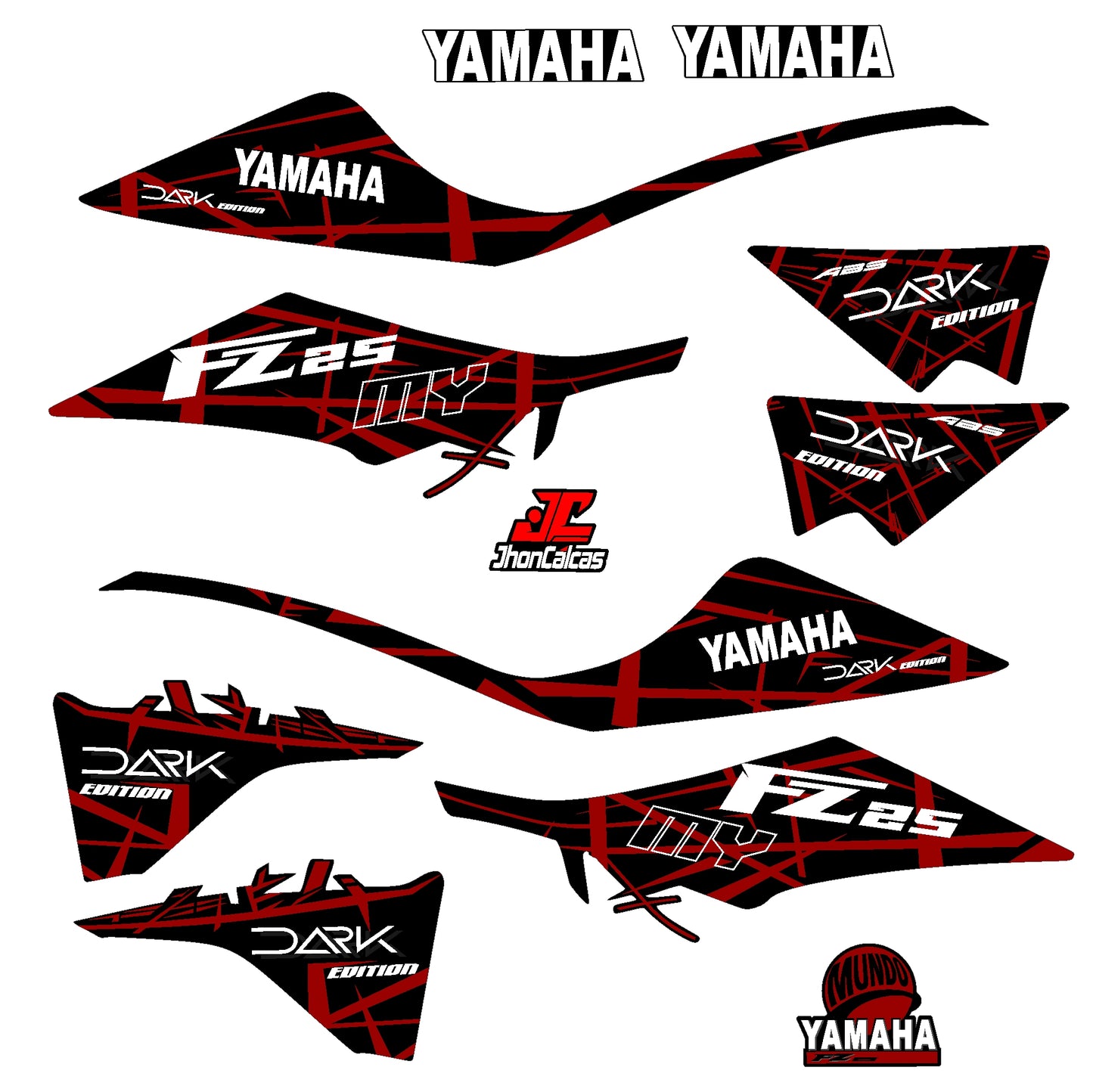 CALCAS FZ 250 DARK