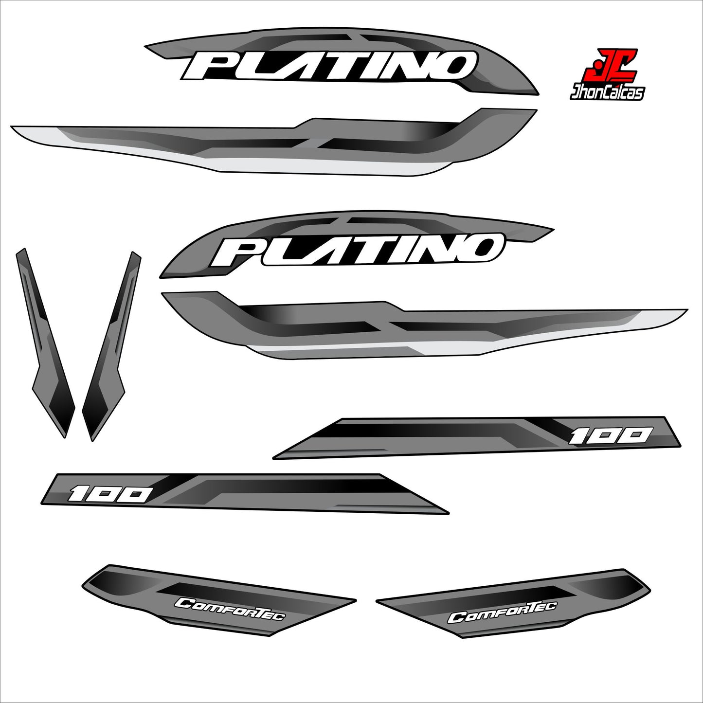 CALCAS PLATINO REF 001
