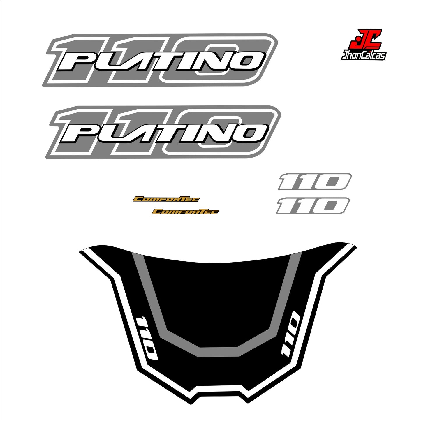 CALCAS PLATINO REF 003