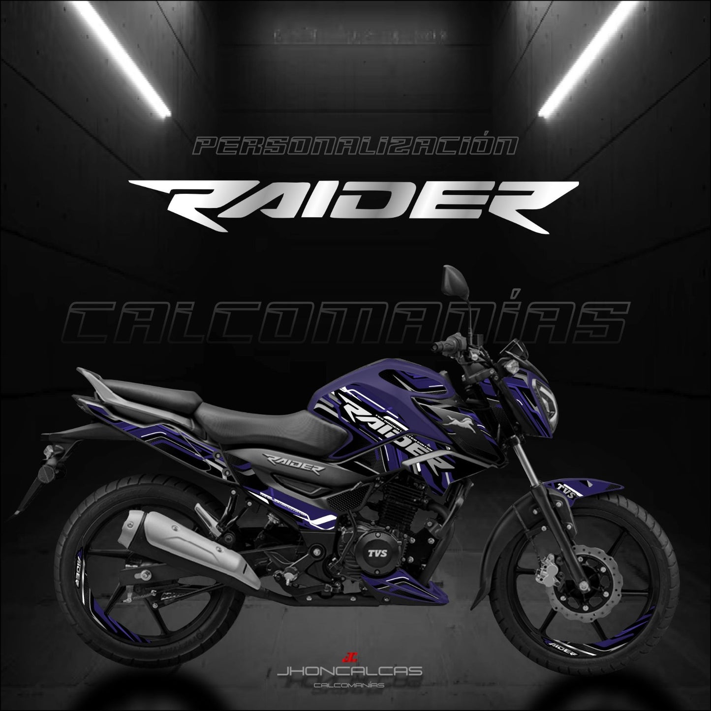 KIT PERSONALIZADO RAIDER REF 001