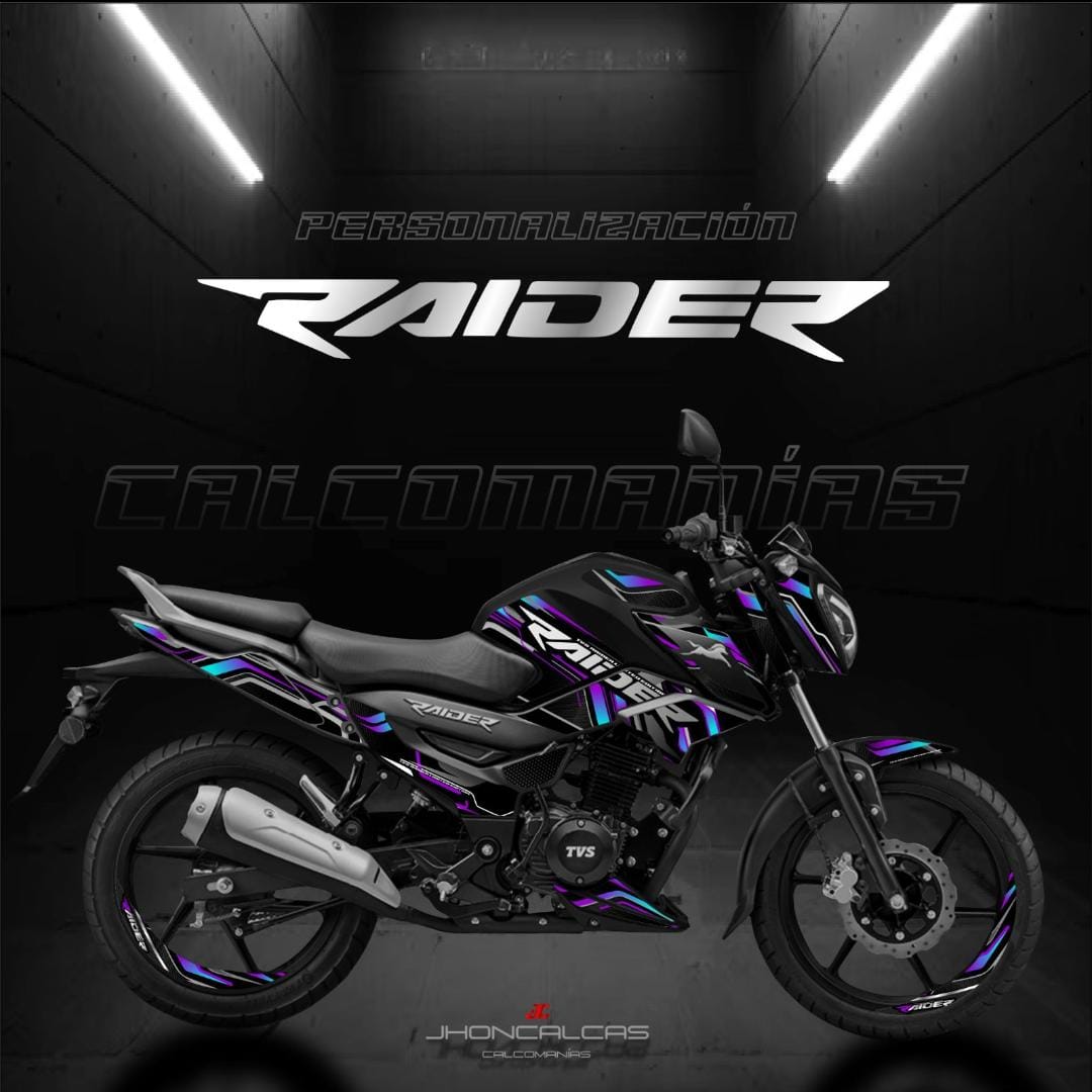 KIT PERSONALIZADO RAIDER REF 001