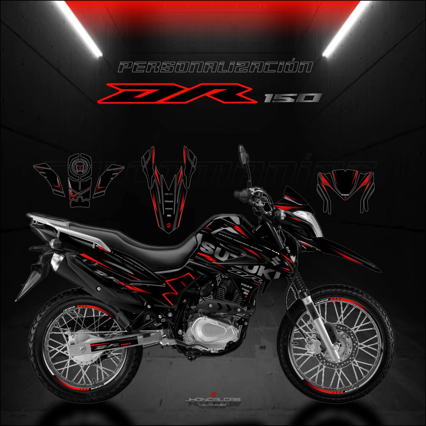 KIT PERSONALIZADO DR150 RACING