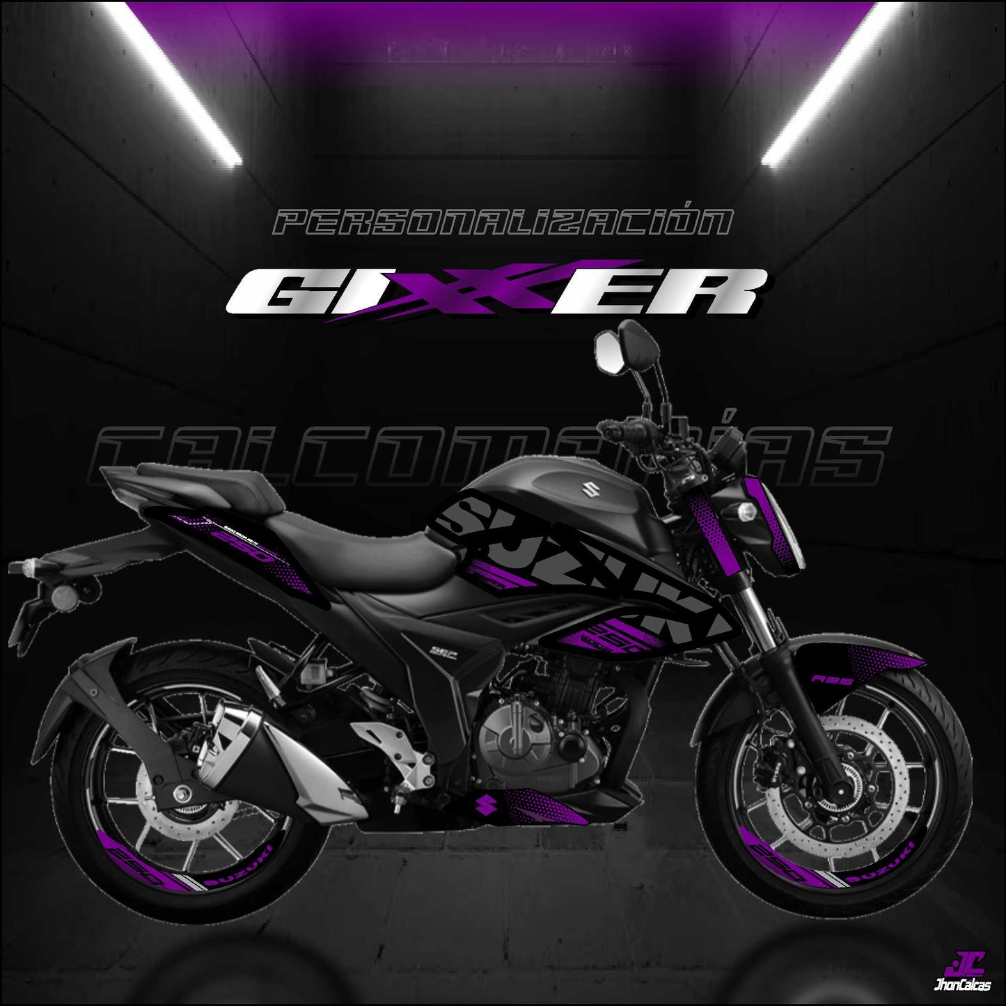 CALCAS GIXXER 150-250 PERSONALIZADO REF 002