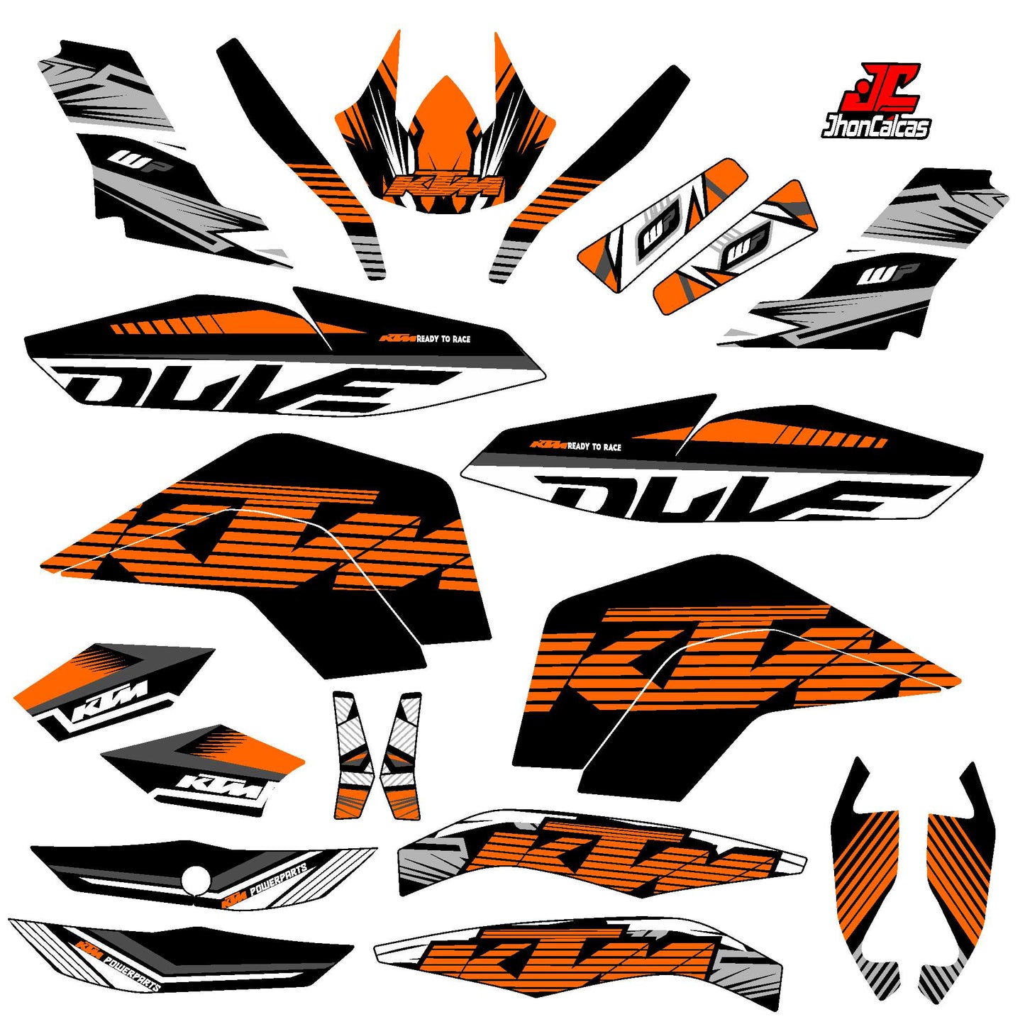 CALCAS DUKE 200 EDICION ESPECIAL