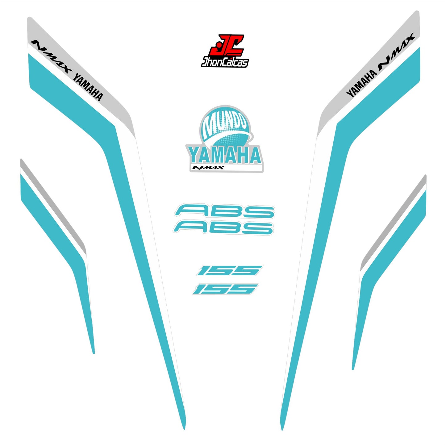 CALCAS NMAX REF 001 MOTO BLANCA