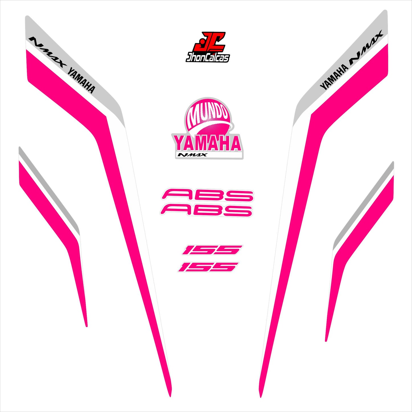 CALCAS NMAX REF 001 MOTO BLANCA