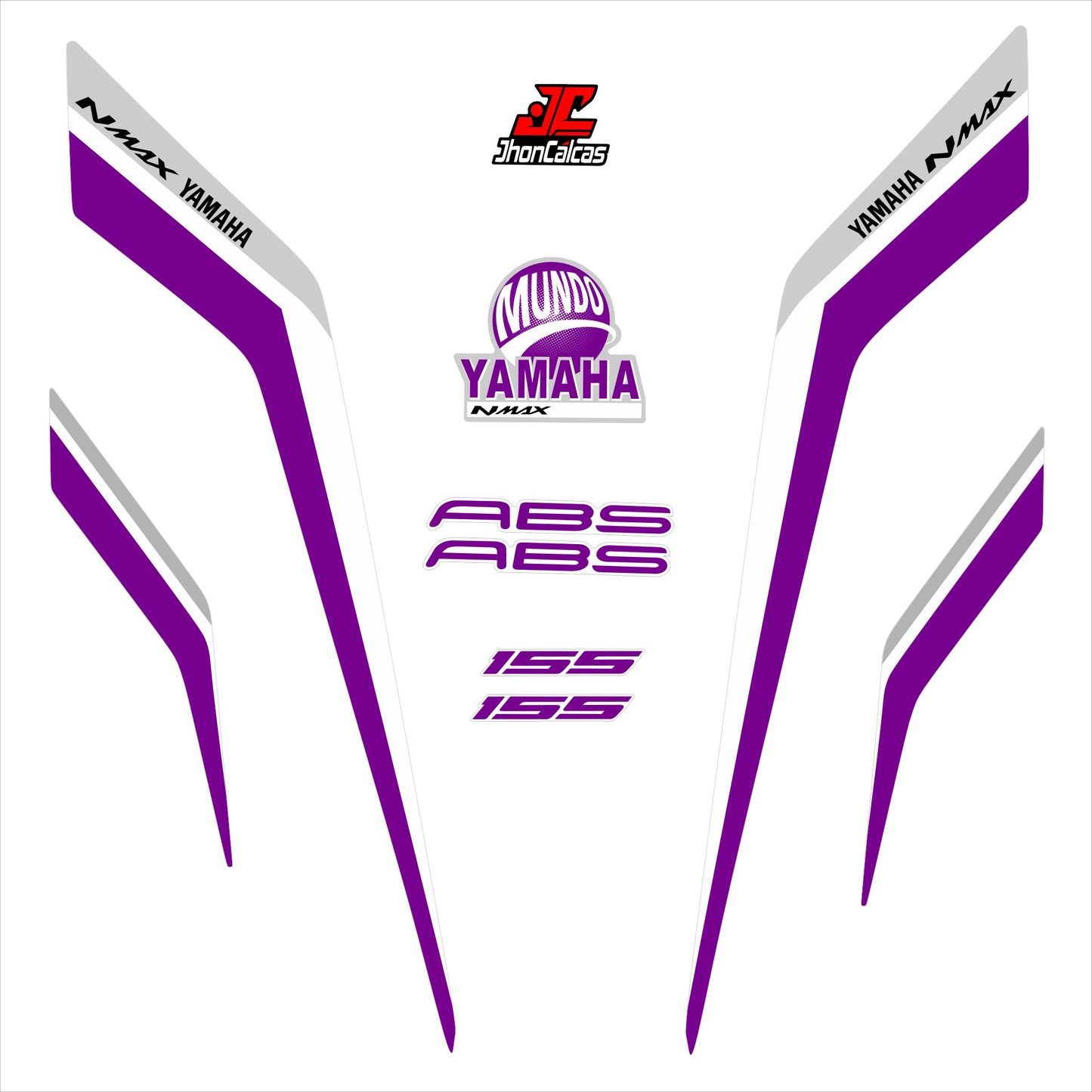 CALCAS NMAX REF 001 MOTO BLANCA