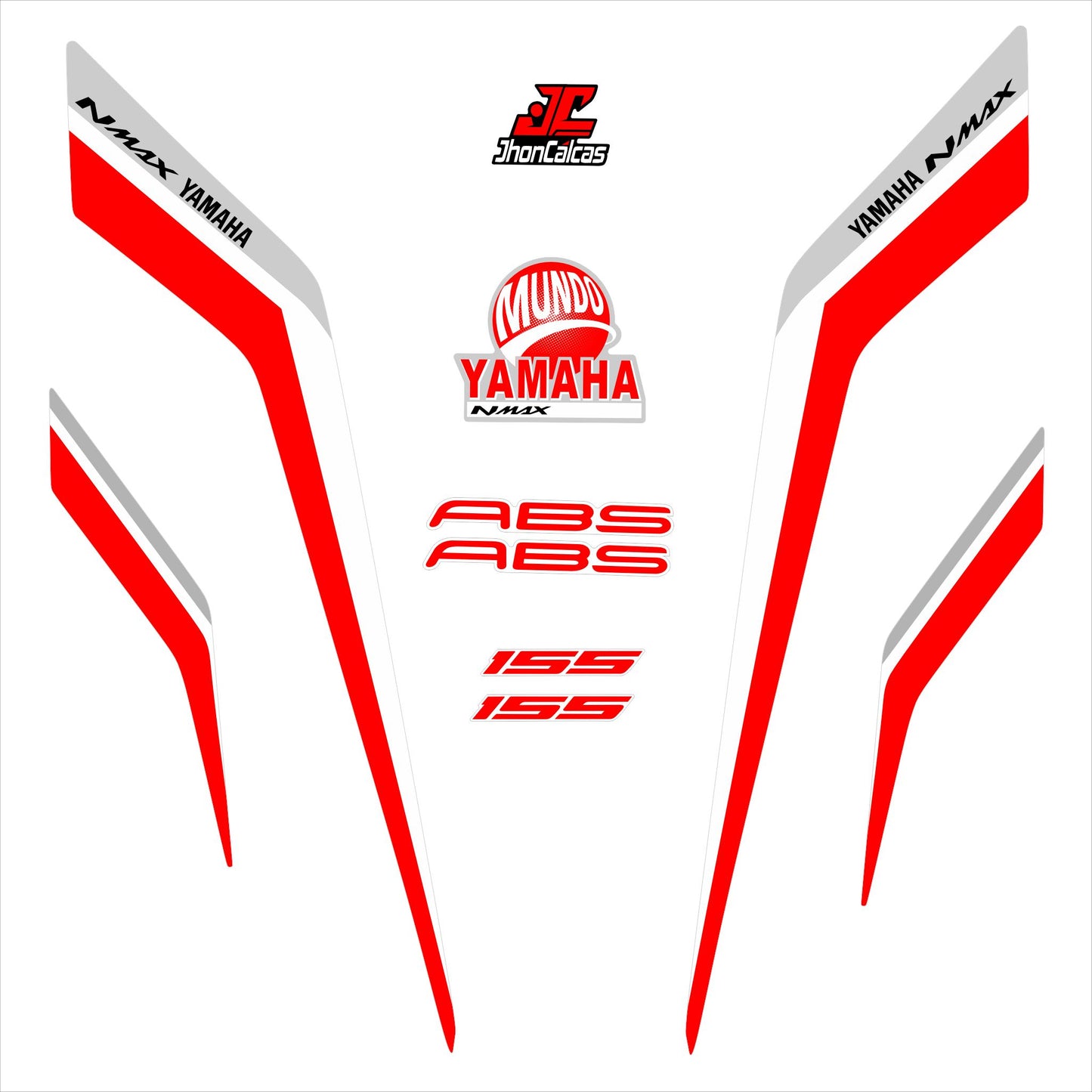 CALCAS NMAX REF 001 MOTO BLANCA