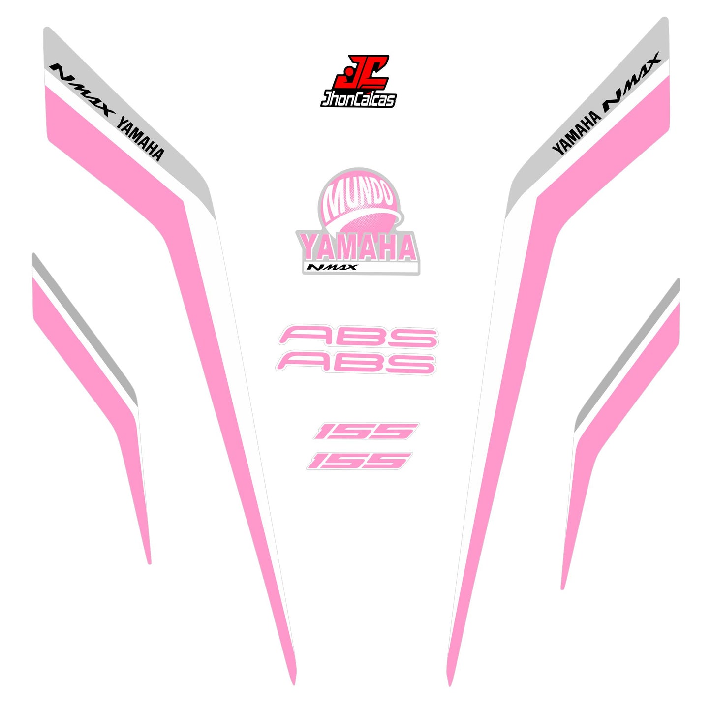 CALCAS NMAX REF 001 MOTO BLANCA