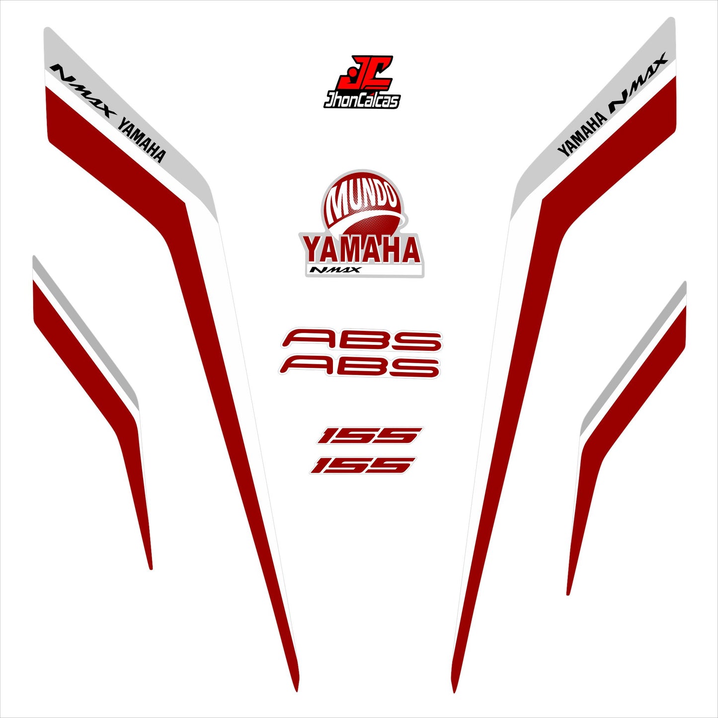 CALCAS NMAX REF 001 MOTO BLANCA