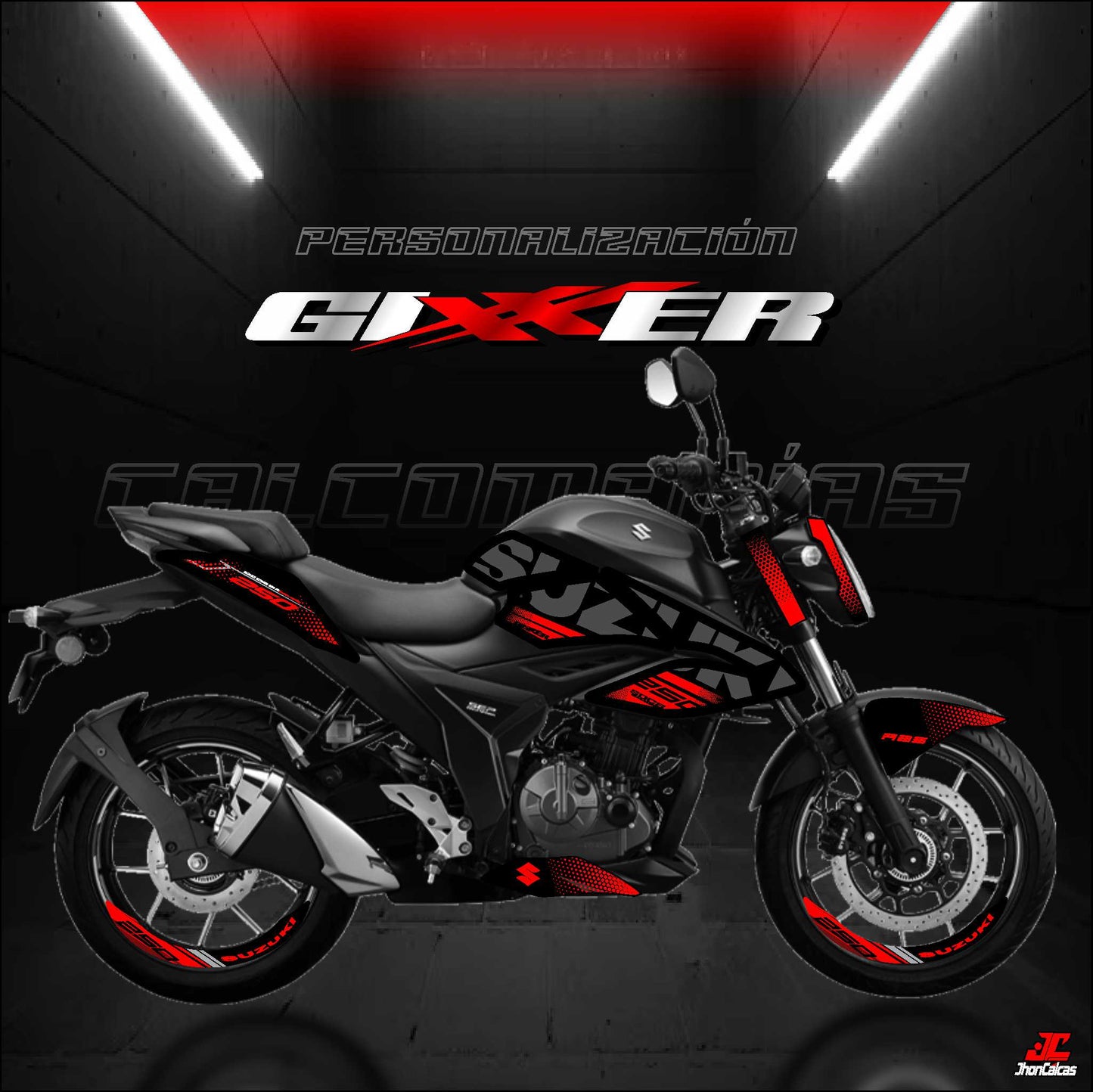 CALCAS GIXXER 150-250 PERSONALIZADO REF 002