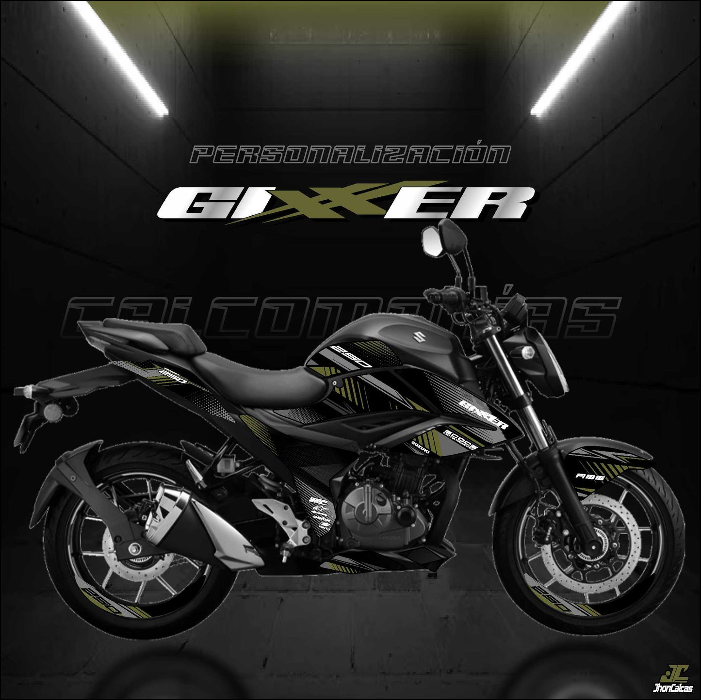 CALCAS GIXXER 150-250 PERSONALIZADO REF 003