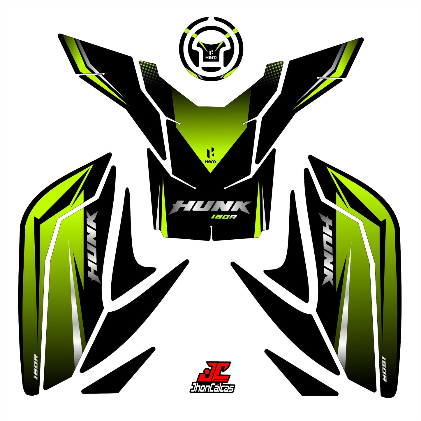 PROTECTOR HUNK 160R 2v MODELO ANTERIOR