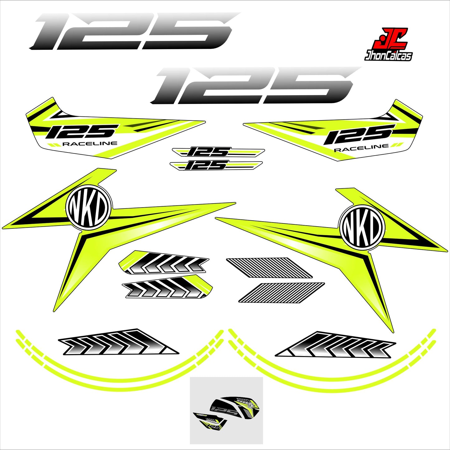 CALCAS NKD REF 006 MOTO NEGRA