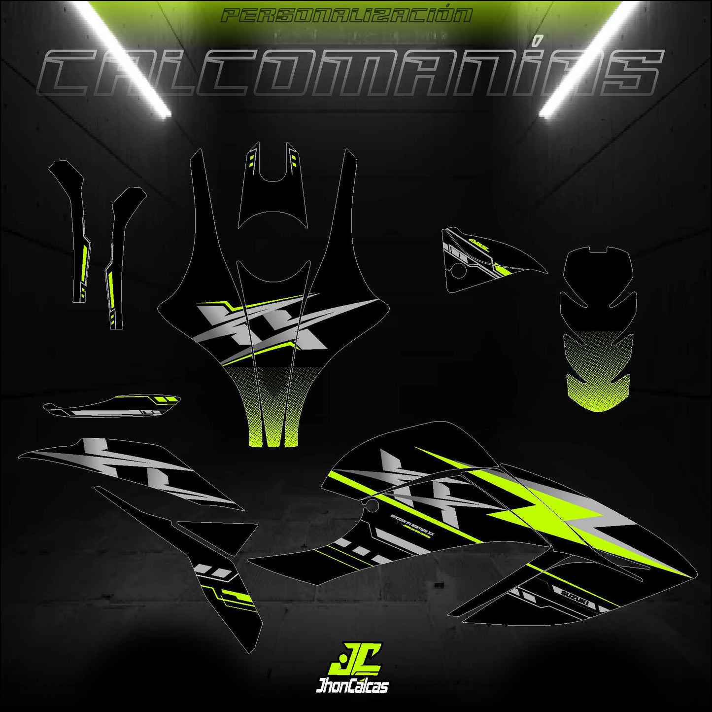 CALCAS GIXXER 150-250 PERSONALIZADO REF 004
