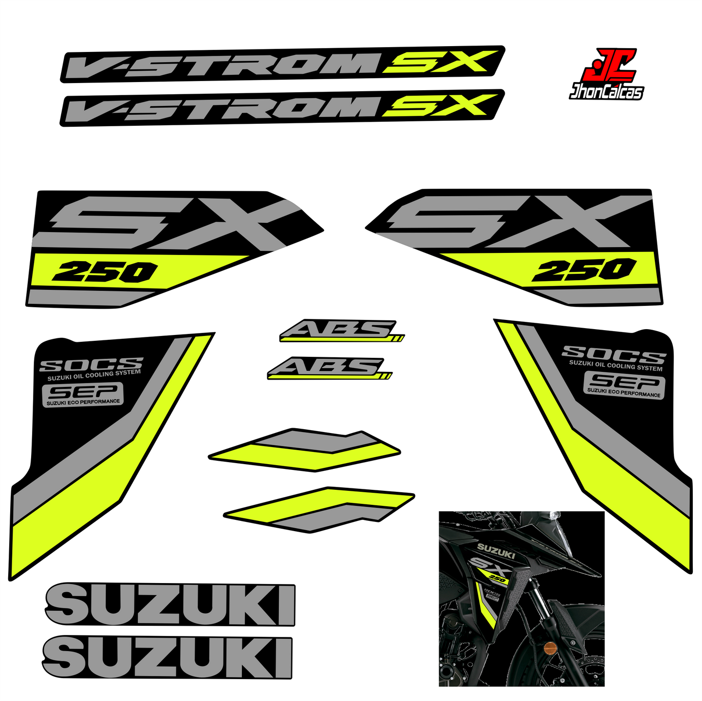 CALCAS VSTROM SX 250 2026- MOTO NEGRA