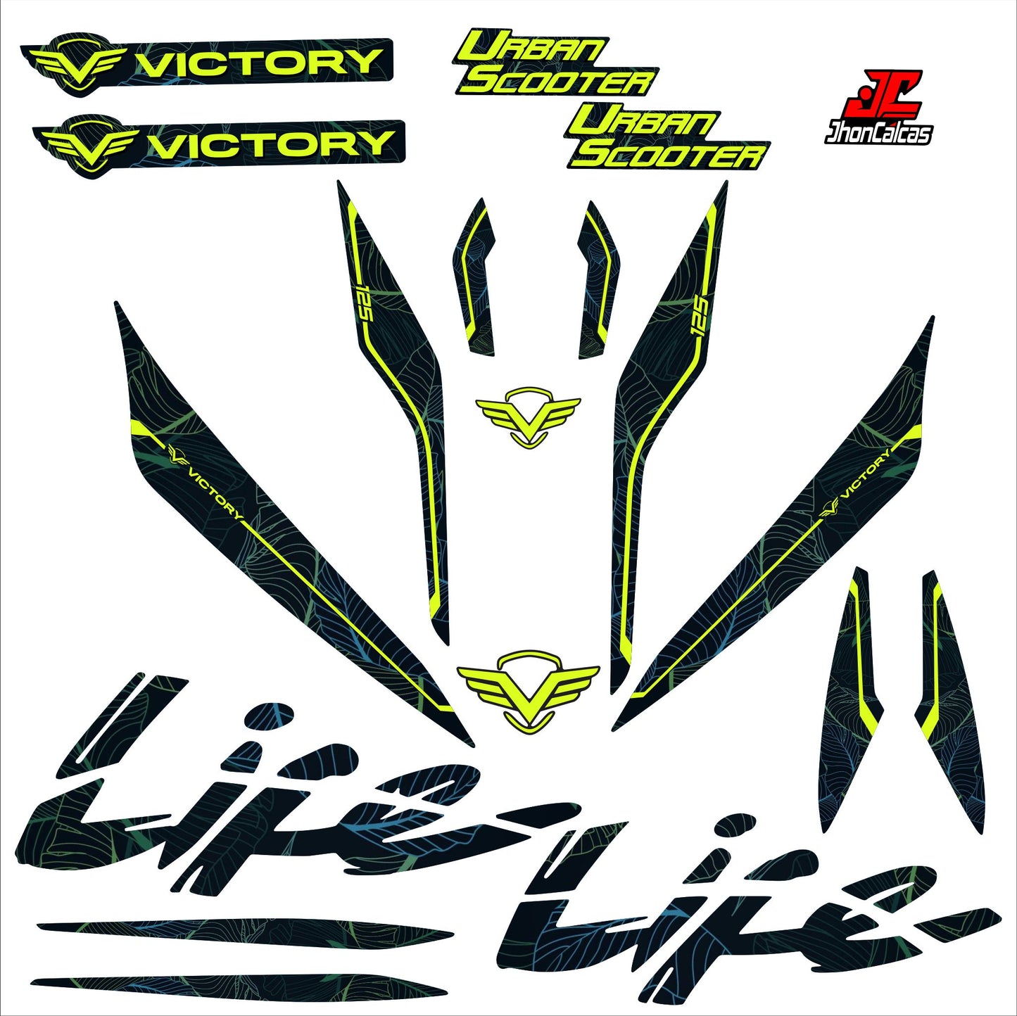 CALCAS VICTORY LIFE PERSONALIZADAS