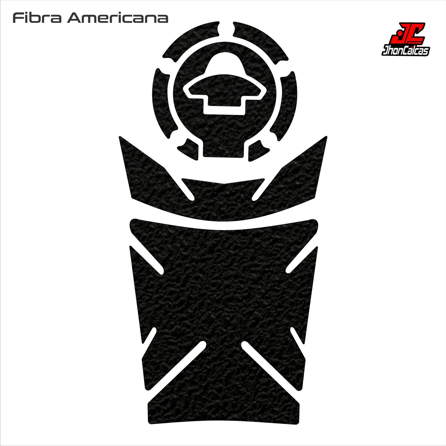PROTECTOR XTZ 250 TAPA TANQUE FIBRA AMERICANA