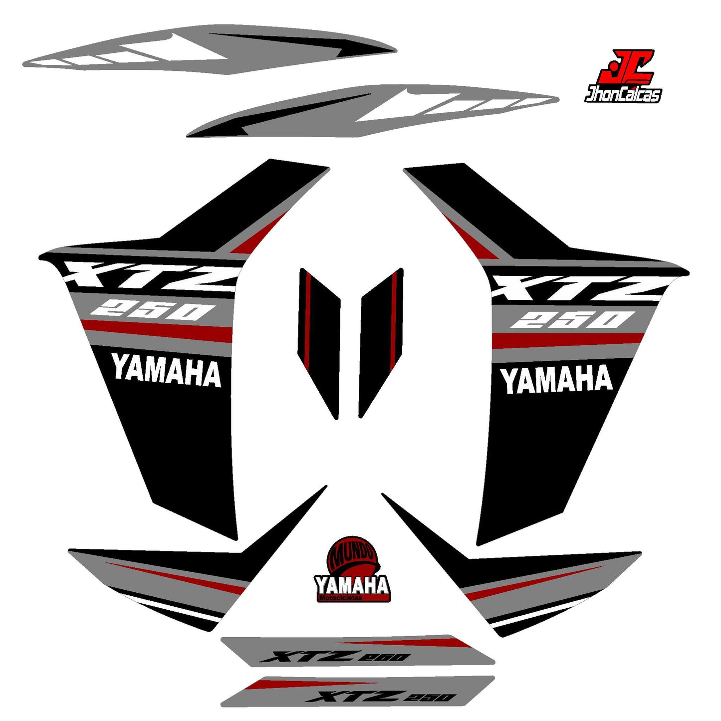 CALCAS XTZ 250 REF 004