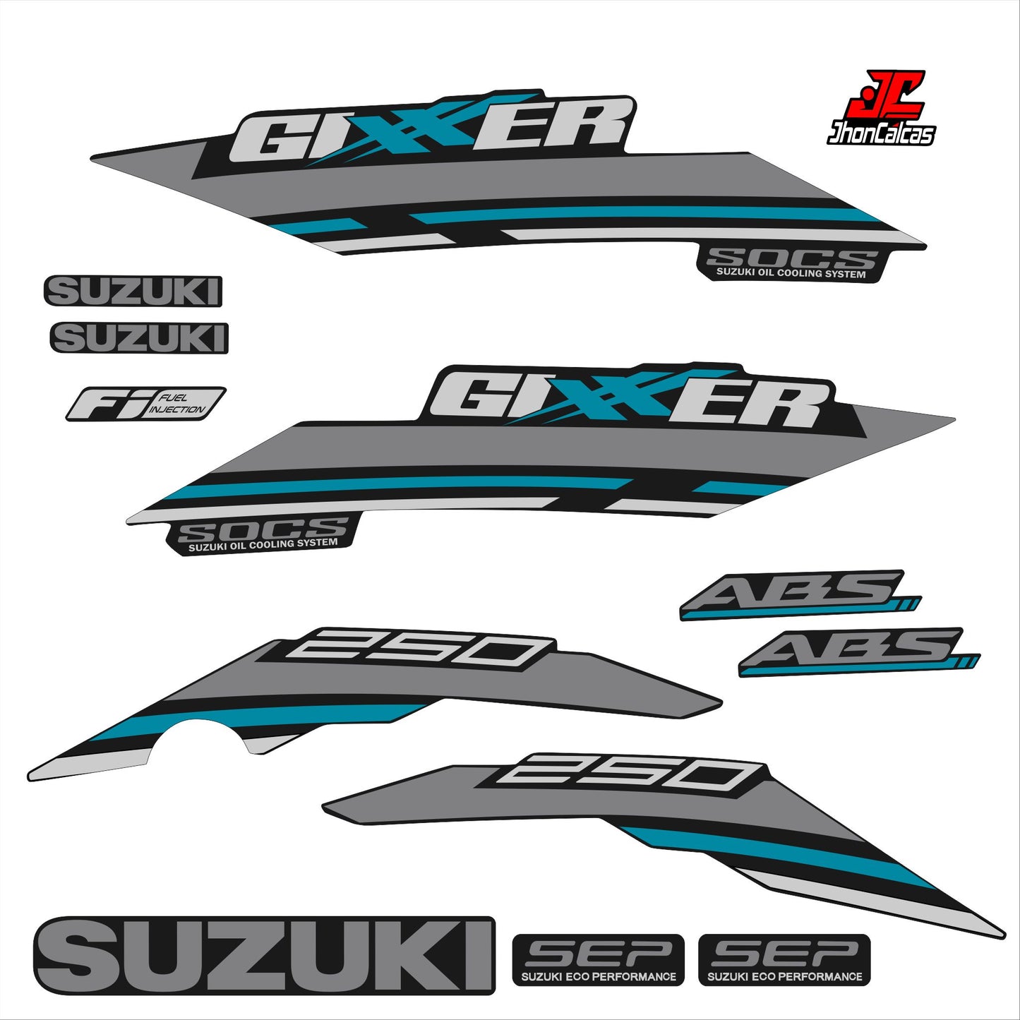 CALCAS GIXXER 250 MODELO NUEVO