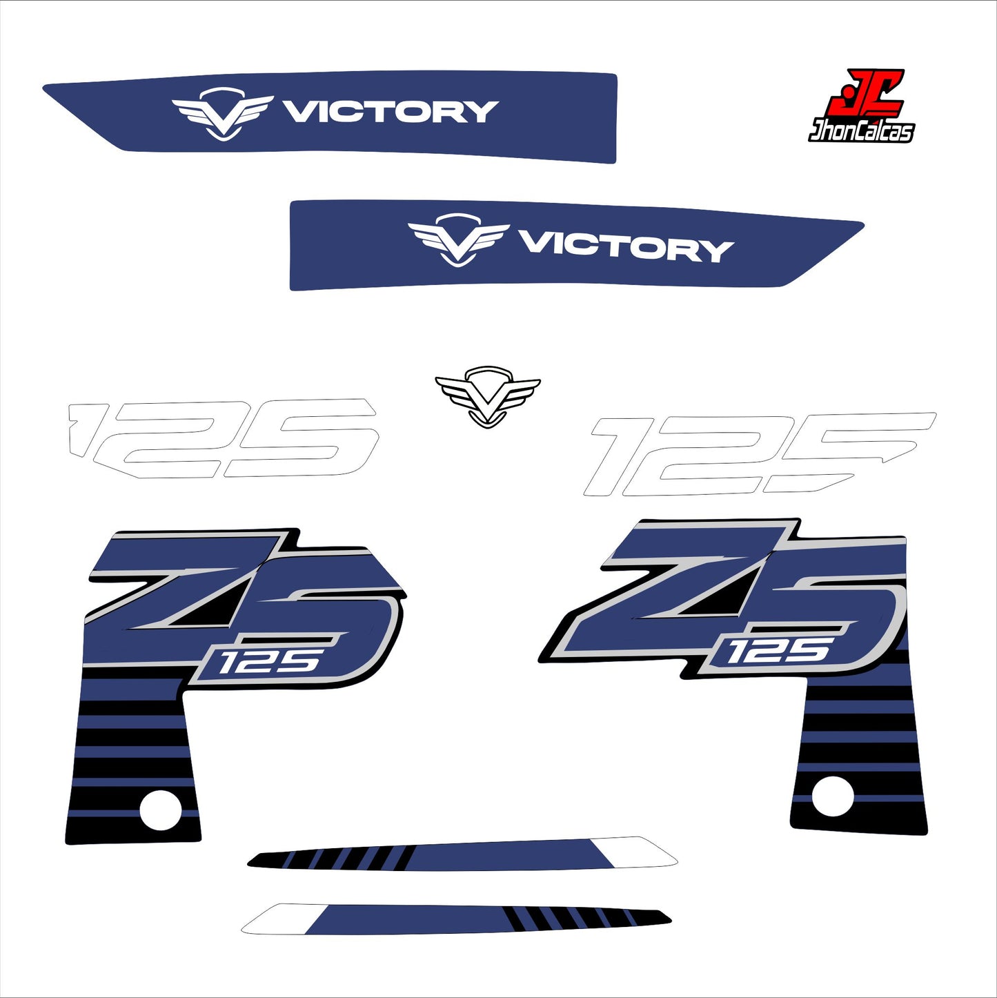 CALCAS VICTORY ZS 125