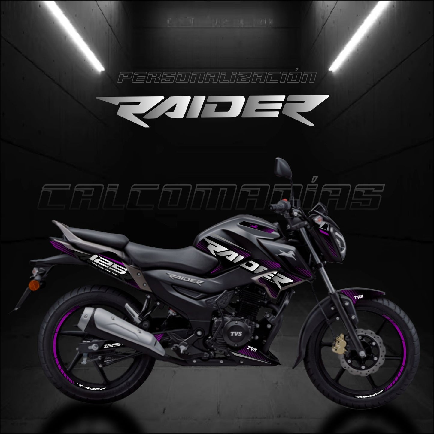 KIT PERSONALIZADO RAIDER REF 002
