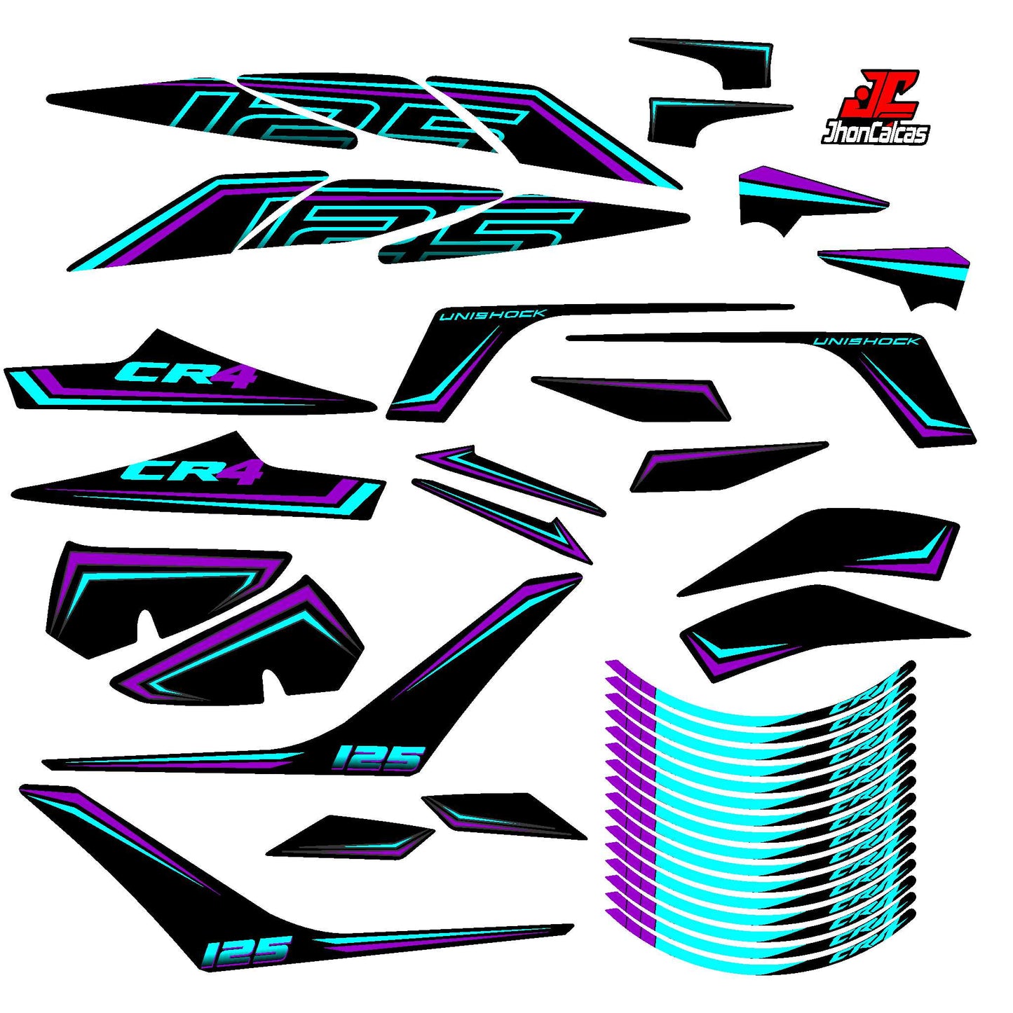 KIT PERSONALIZADO CR4 125-162