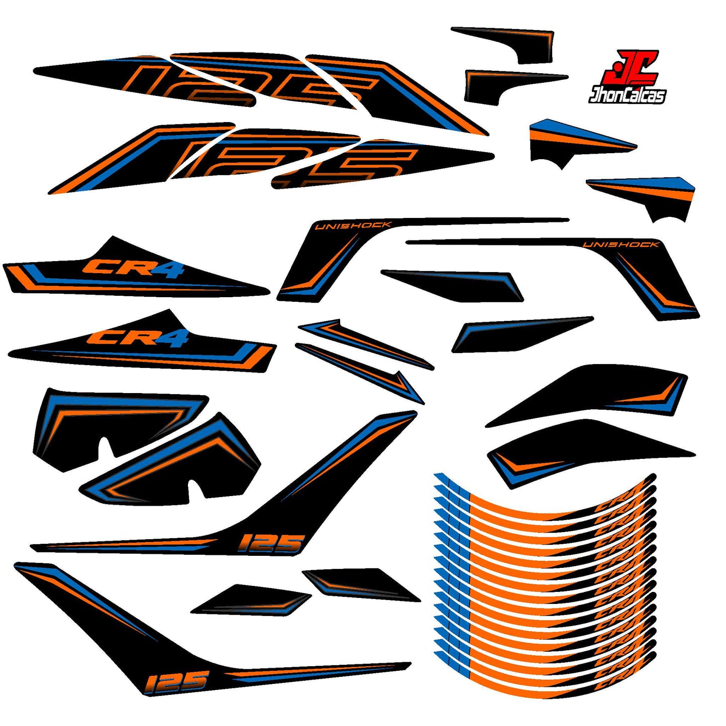 KIT PERSONALIZADO CR4 125-162