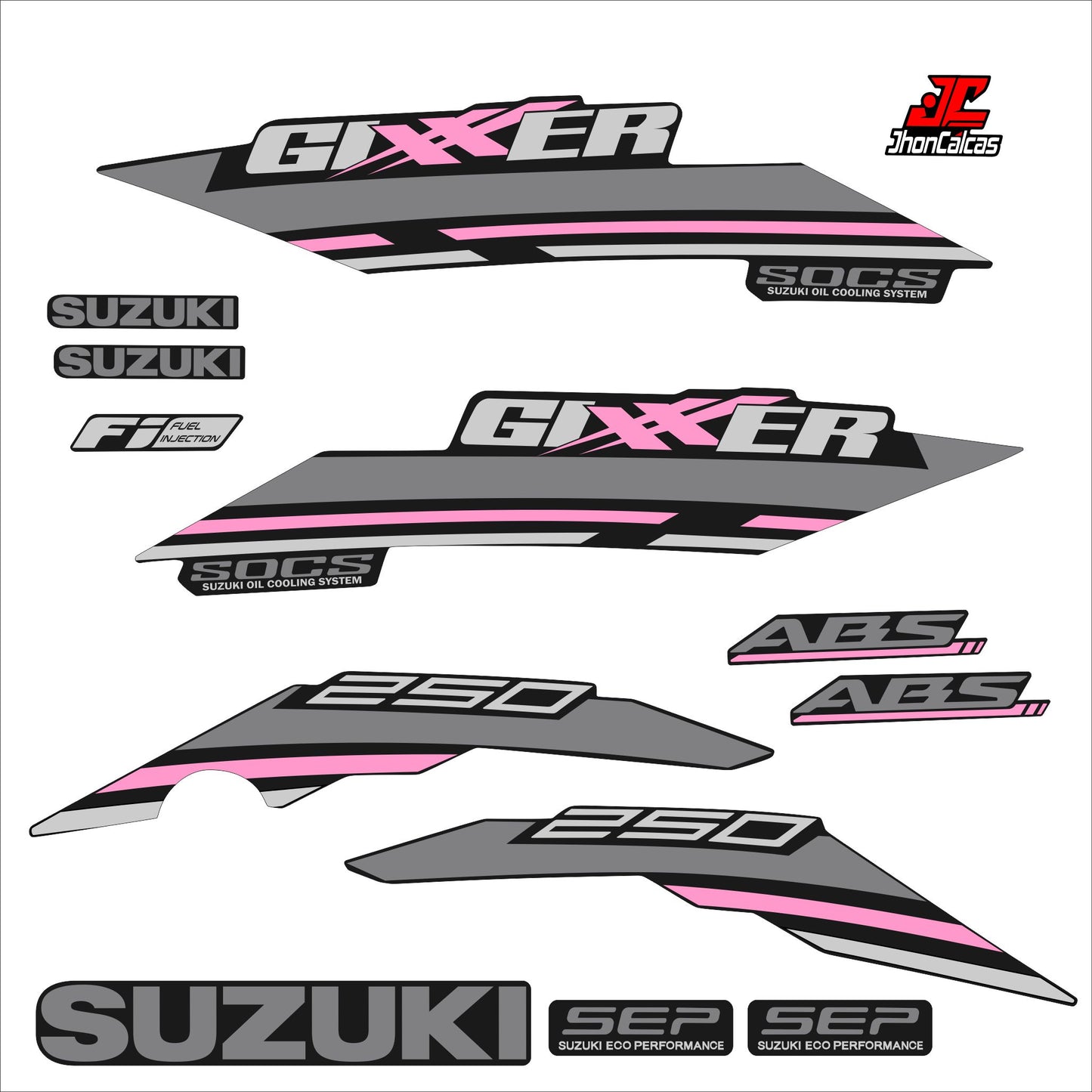 CALCAS GIXXER 250 MODELO NUEVO