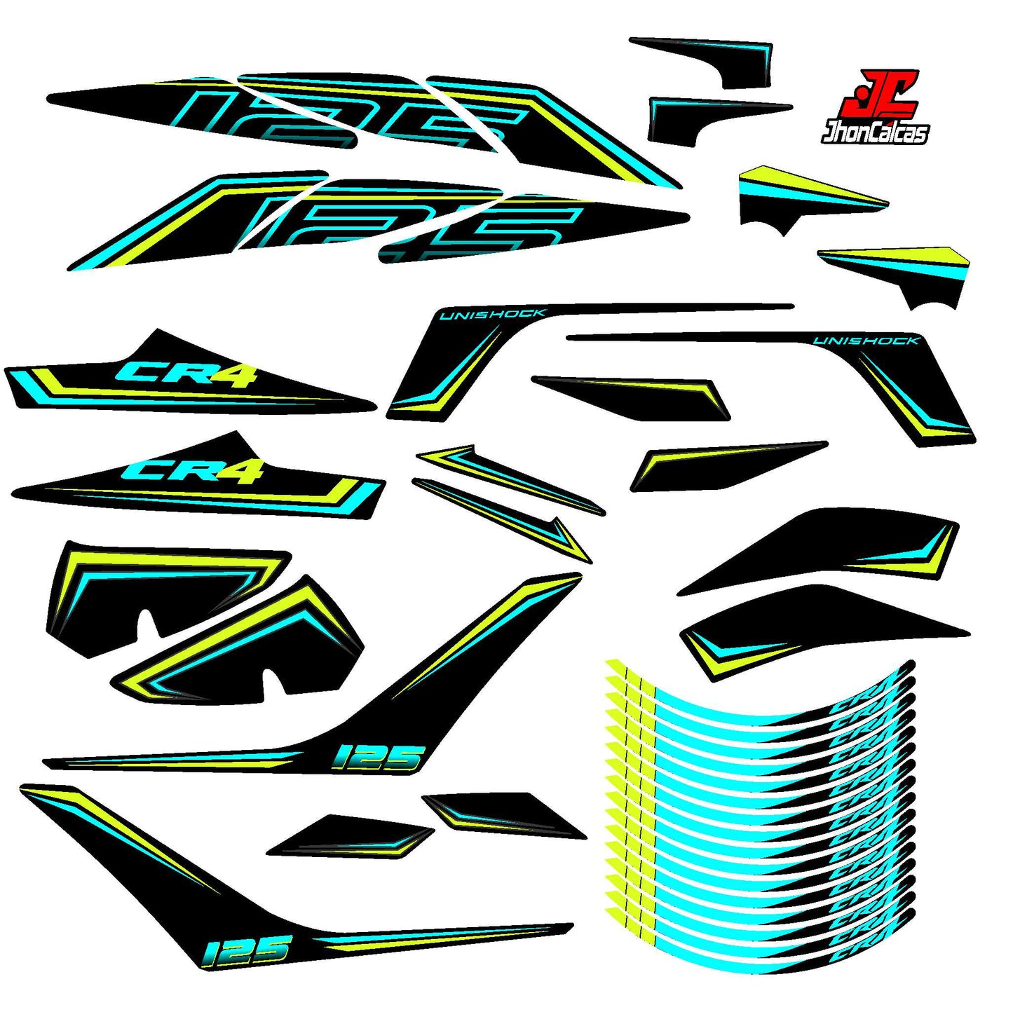 KIT PERSONALIZADO CR4 125-162