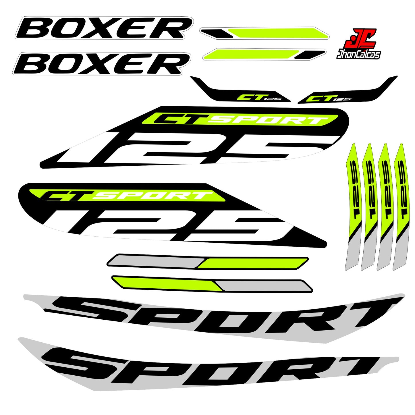 CALCAS BOXER CT125 SPORT