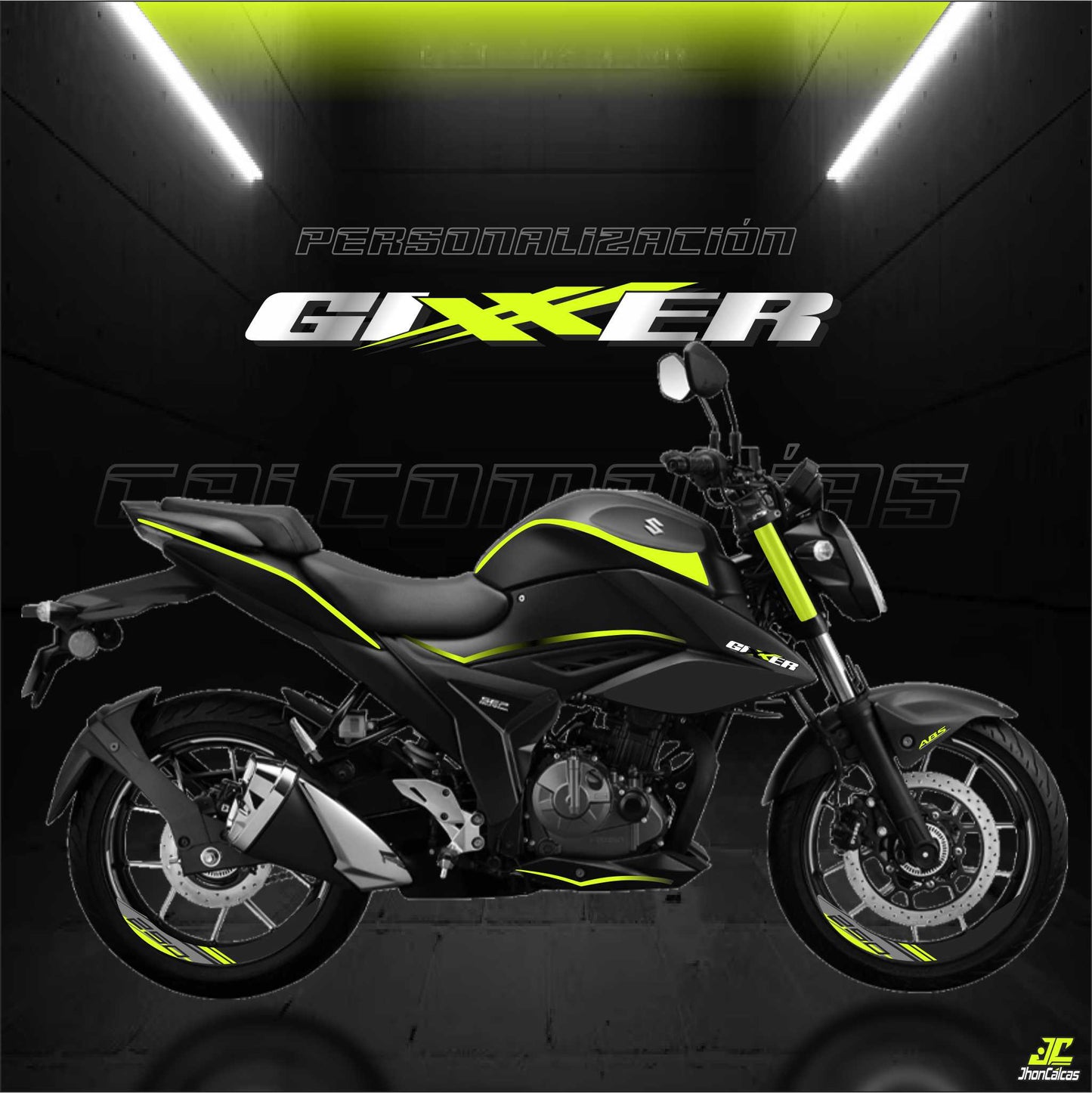 CALCAS GIXXER 150-250 PERSONALIZADO REF 005