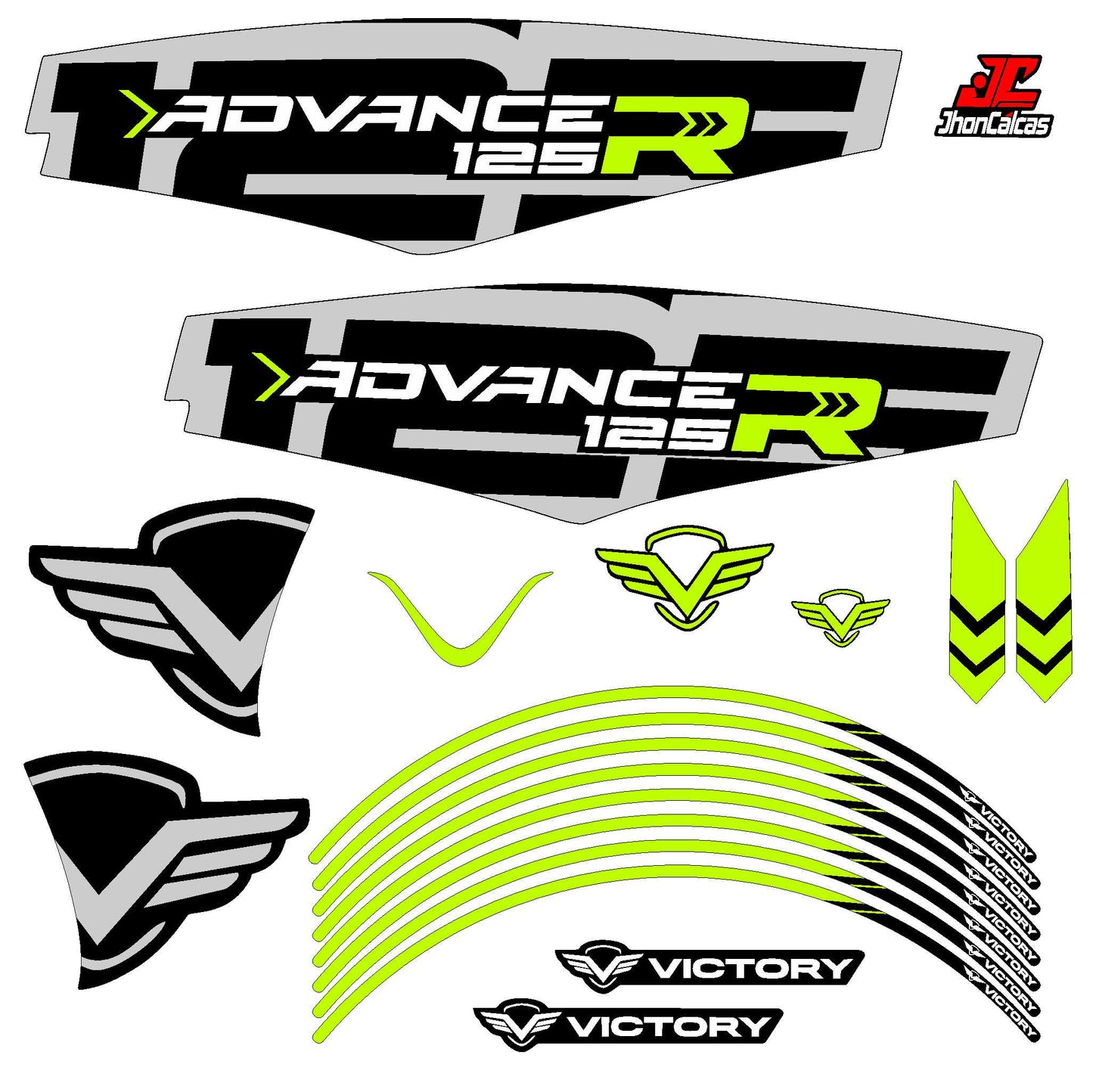 CALCAS ADVANCE R 125