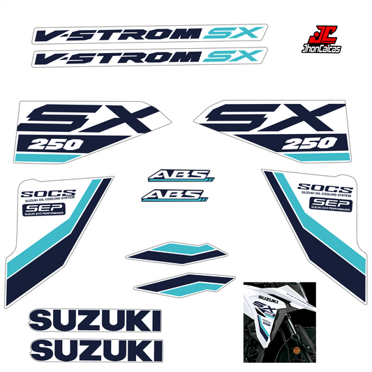 CALCAS VSTROM SX 250 2026- MOTO BLANCA