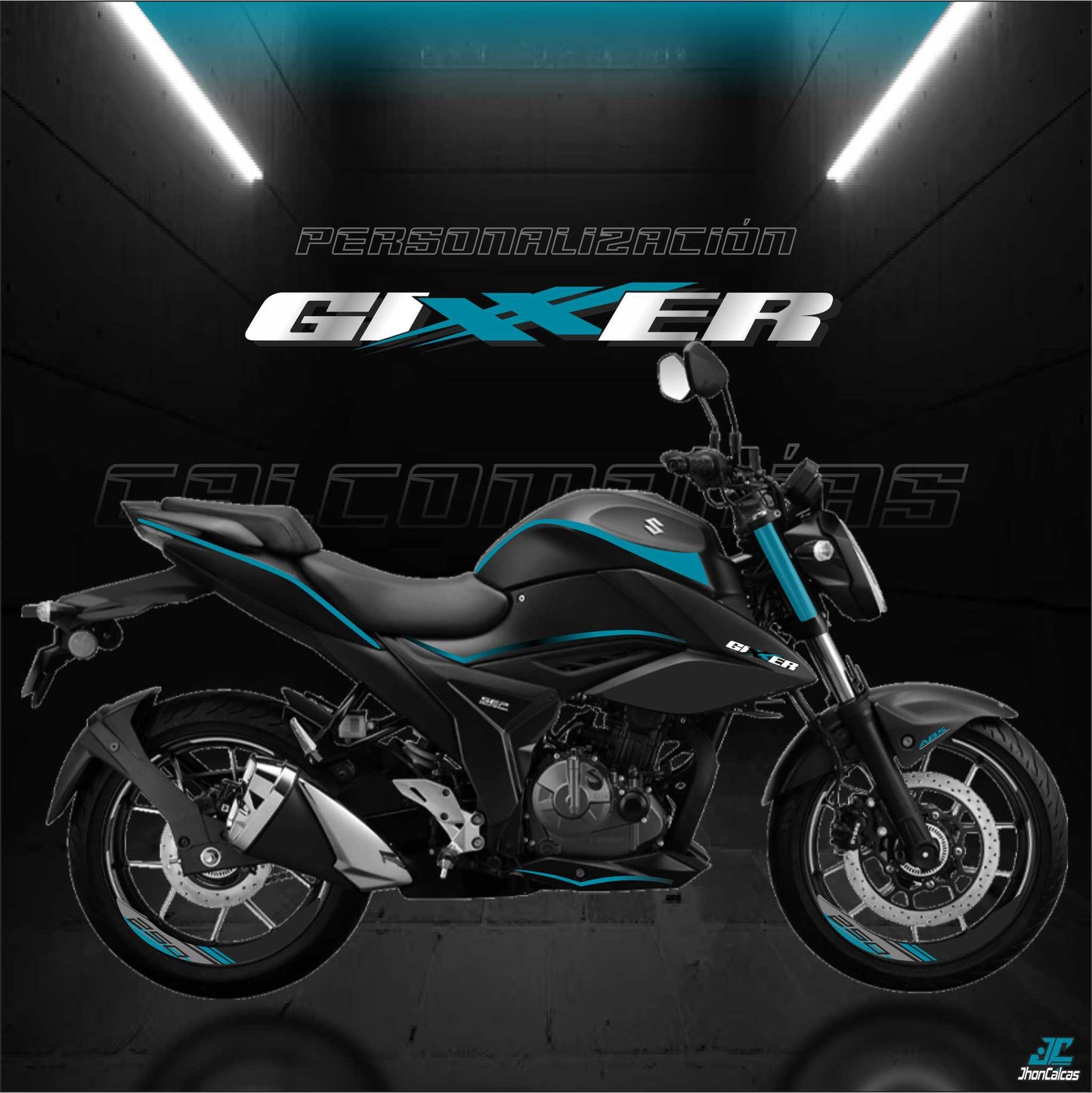 CALCAS GIXXER 150-250 PERSONALIZADO REF 005