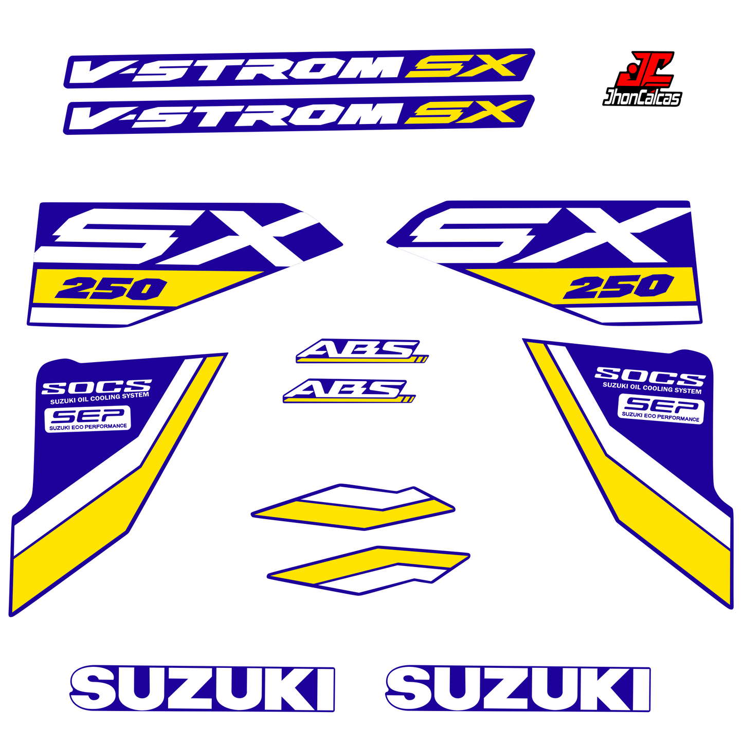 CALCAS VSTROM SX 250 2026- MOTO AZUL