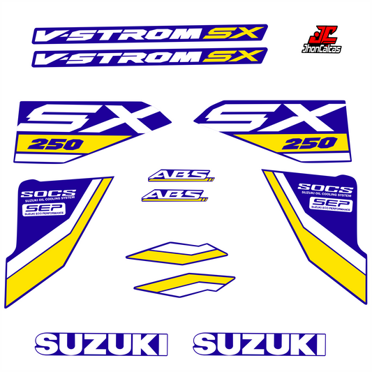 CALCAS VSTROM SX 250 2026- MOTO AZUL