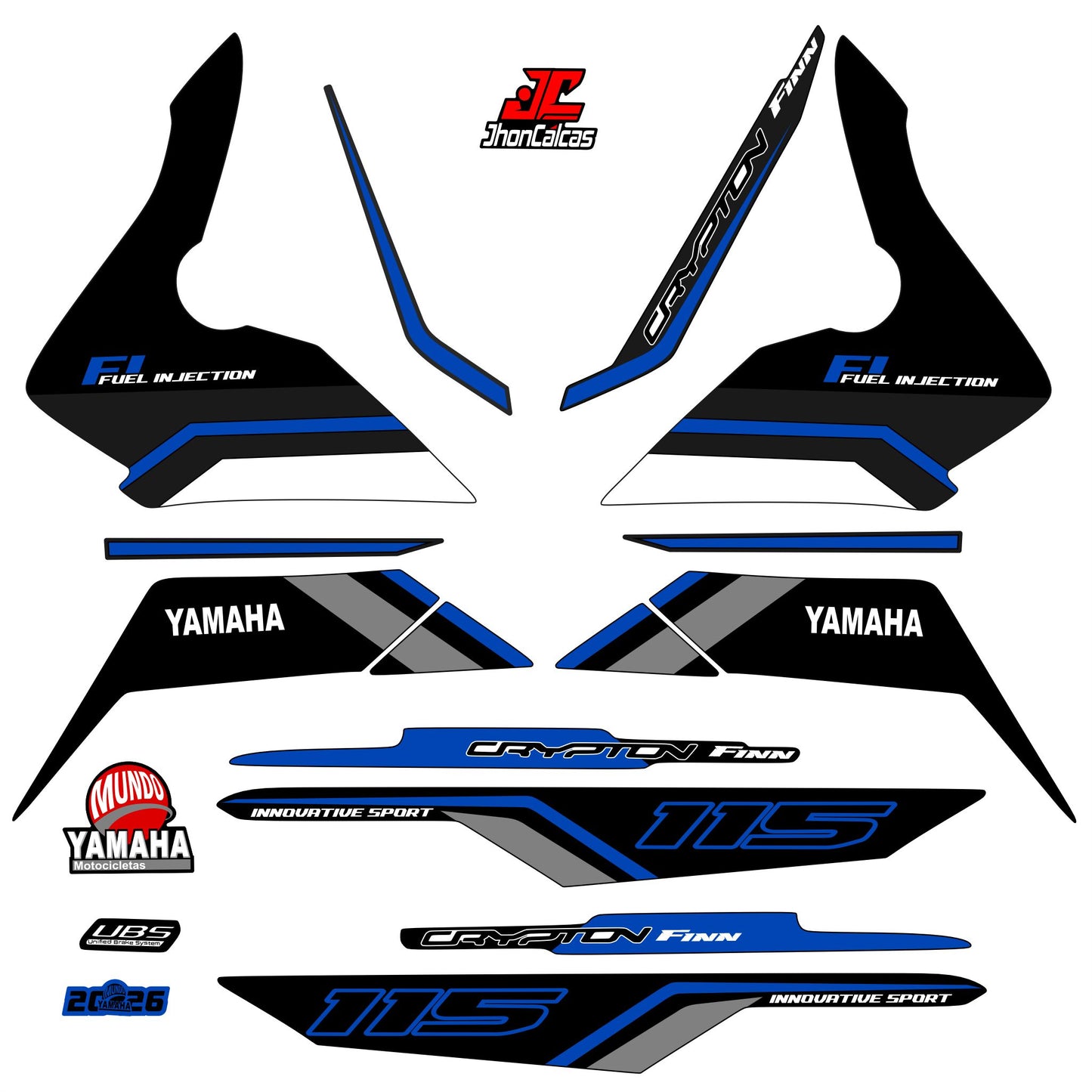 CALCAS CRYPTON FINN REF 001