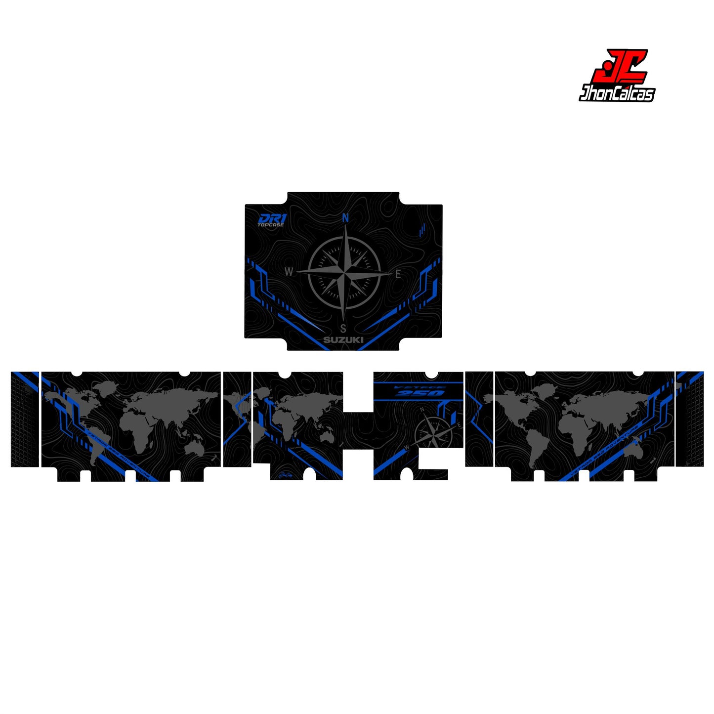 CALCAS PARA MALETERO 59 LT DR1